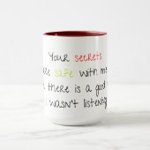 Funny Secret Santa gift - Tasse (Zentrum)
