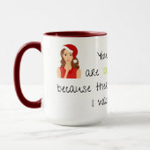 Funny Secret Santa gift - Tasse (Links)