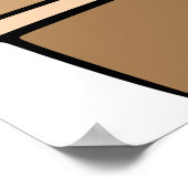 Funny Secretary Cat Cartoon Büro Humor Poster (Ecke)