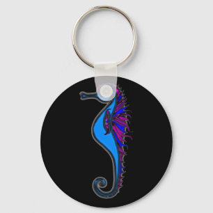 Funny Seepferd Schlüsselanhänger