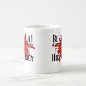 Funny Sei vorsichtig, ich lese Mordgeheimnisse Kaffeetasse (Mittel)