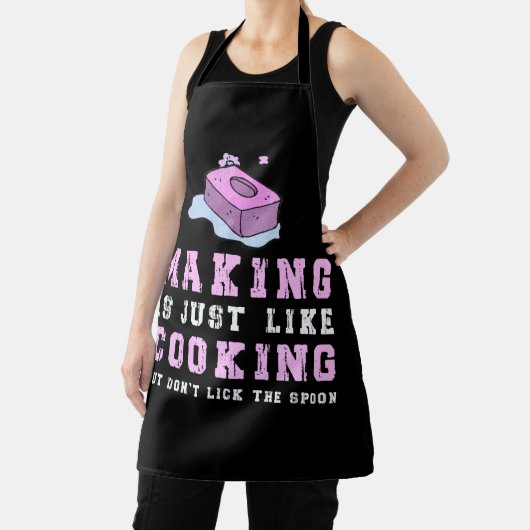 Funny Seife Geschenk für Männer Frauen Seifen mach Schürze (InSitu)