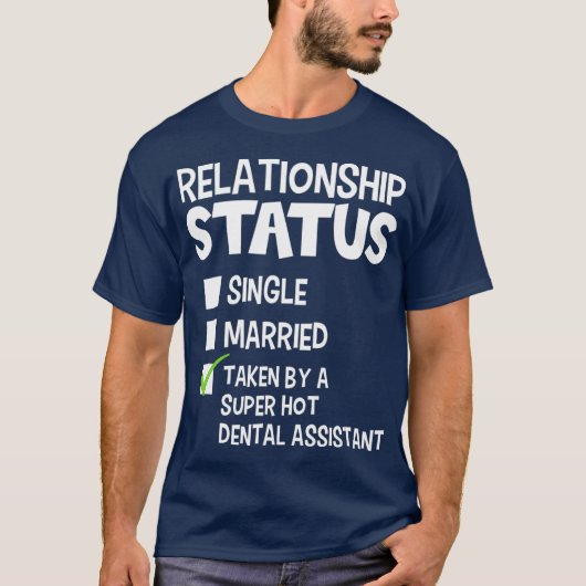Funny sein und ihr Geschenk Zahnarztstatus T-Shirt (Vorderseite)