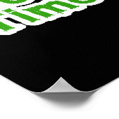 Funny seine Cookie Time Pfadfinder Mädchen Kinder Poster (Ecke)