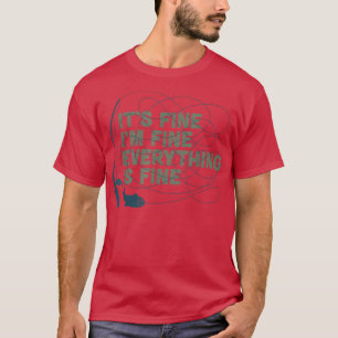 Funny seine feine im schönen alles ist schön Fisch T-Shirt