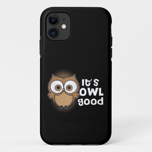 Funny seine Owl Gutes Geschenk Tierfreund Case-Mate iPhone Hülle (Rückseite)
