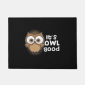 Funny seine Owl Gutes Geschenk Tierfreund Fußmatte (Vorderseite)