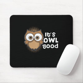 Funny seine Owl Gutes Geschenk Tierfreund Mousepad