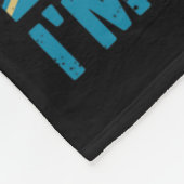 Funny Seizure - Lila Schleife für Epilepsie Awaren Fleecedecke (Ecke)