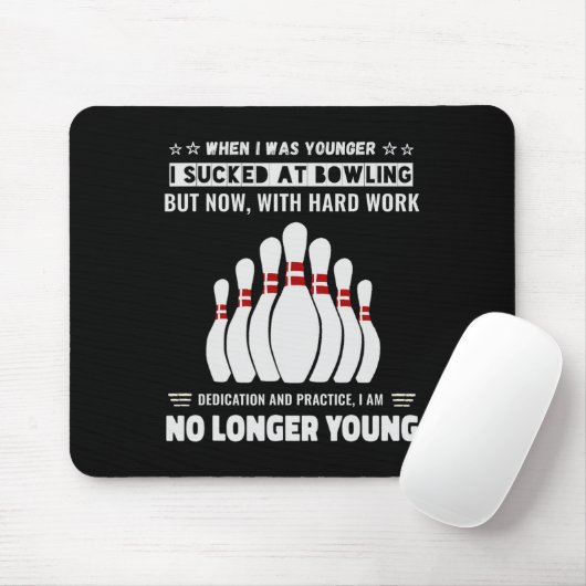 Funny Self-deprivation Humor Novelty Men Womens Bo Mousepad (Mit Mouse)