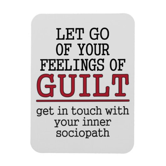 Funny Self-Knowledge-Magnet Magnet (Vertikal)