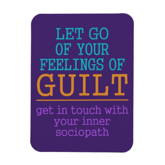 Funny Self-Knowledge-Magnet Magnet (Vertikal)