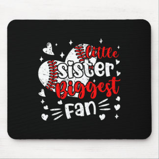 Funny Sell Sports Little Sister Größtes Fanherz Mousepad