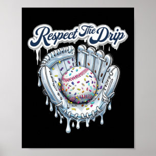 Funny Sell Tropfen Ice Cream Driving Respekt Dri Poster
