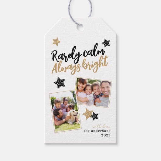 Funny Selten Calm Immer Helle Foto Star Geschenkanhänger (Vorderseite)