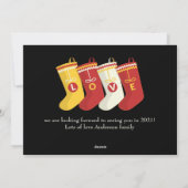 Funny sendet sozial abgegrenztes WunschFOTO Feiertagskarte (Rückseite)