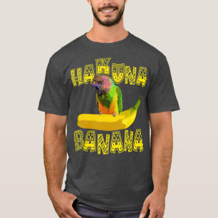 Funny Senegal Parrot Banana Joke T-Shirt