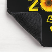 Funny Senior 2025 Funny Abschluss Sonnenblume Cl o Mousepad (Ecke)