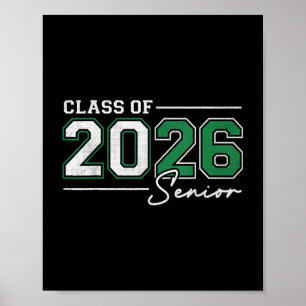 Funny Senior 2026 Class of 2026 Seniors Zurück zu Poster
