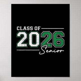 Funny Senior 2026 Class of 2026 Seniors Zurück zu  Poster