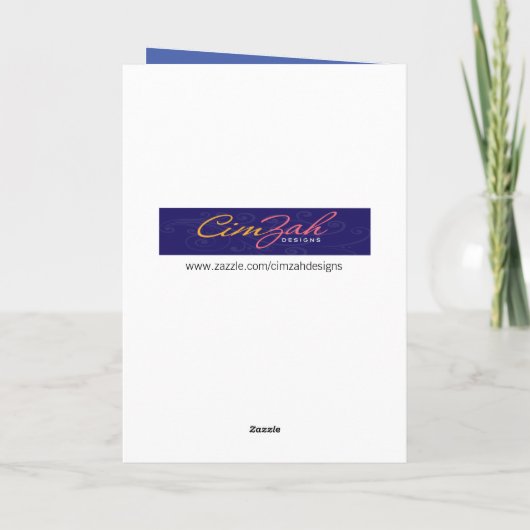 Funny Senior Driving Car, Terrified Dog Passenger Karte (Rückseite)