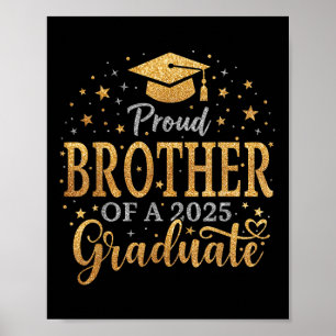 Funny Senior Proud Bruder von einer Cl von 2025 Gr Poster
