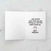 Funny Senior Vater Geburtstag Karte (Innenseite)