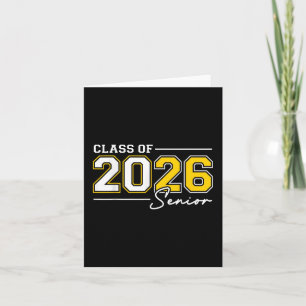 Funny Senior Year 2026 Abschluss Class of 2026 SE Karte