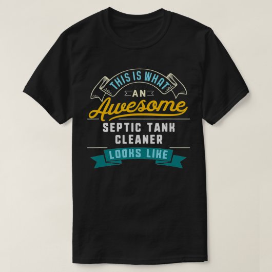 Funny Septic Tank Cleaner Phantastisch Job Beruf (Design vorne)