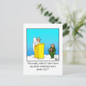 Funny Sessings & Faith Spaß Postcard Postkarte (Stehend Vorderseite)