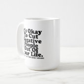 Funny Sewing Fabric Scissors Quote Quilter Sewist Kaffeetasse (Vorderseite Links)