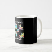 Funny Sewing Quilly Liebhaber Kaffeetasse (VorderseiteRechts)