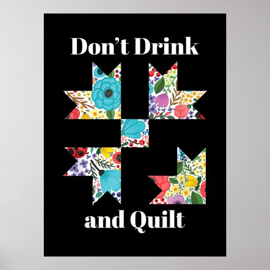 Funny Sewing Quilly Liebhaber Poster (Vorne)