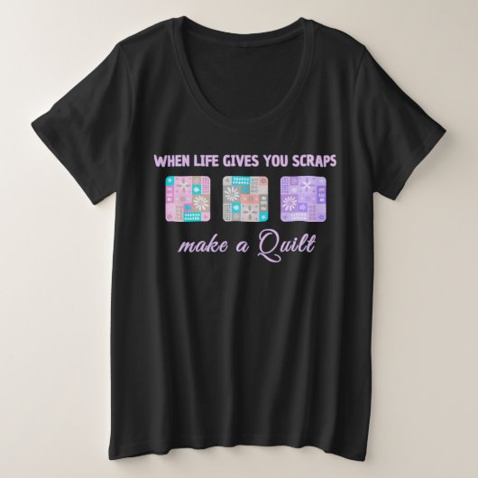 Funny Sewing - Seamstress - Fabric Lover Gift Große Größe T-Shirt (Design vorne)