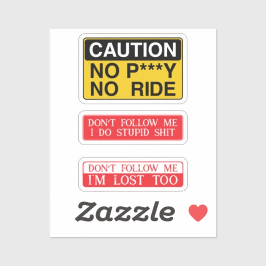 Funny Sexy Helmet Sticker (Blatt)