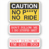 Funny Sexy Helmet Sticker (Vorderseite)