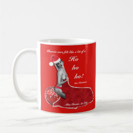 Funny Sexy Pinup Ho Joke Novelty Weihnachtsweihnac Kaffeetasse