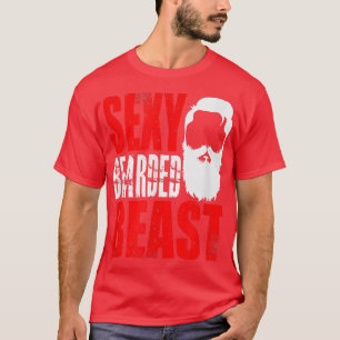 Funny Sey Bearded Beast Birthday Man Beard Geschen T-Shirt