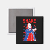 Funny Shake and Bake 4. Juli Paar Matching Magnet (Vorderseite/Rückseite)