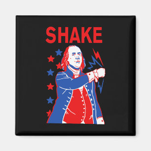 Funny Shake and Bake 4. Juli Paar Matching Magnet