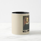 Funny Shakespeare Coffee Mugs Tasse (Zentrum)