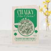 Funny Shamrock Clover Card – For Him Karte (Gelbe Blume)