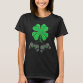 Funny Shamrock Gamer Irish Game Controller St Patr T-Shirt (Vorderseite)