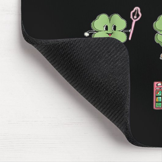 Funny Shamrock Speech Therapy St Patrick's Day Slp Mousepad (Ecke)