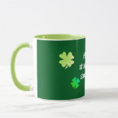Funny Shamrocky St. Patrick Tasse (Links)