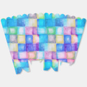 Funny Shapes pattern - farbig 5a Geschenkschachtel (Ungeklappt)