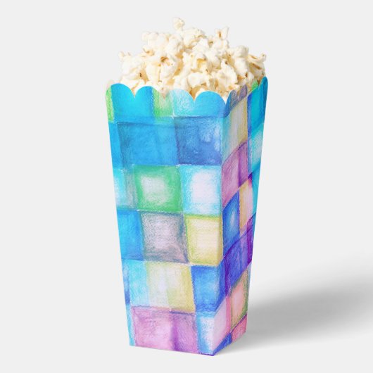 Funny Shapes pattern - farbig 5a Geschenkschachtel (Geplatzt)