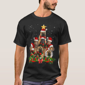 Funny Shar Pei Dog Christmasree for Men Women gift T-Shirt