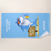 Funny Shari individuelle Name Strandtuch (Vorderseite)