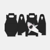 Funny Shark Attack Geschenkschachtel (Ungefaltet)